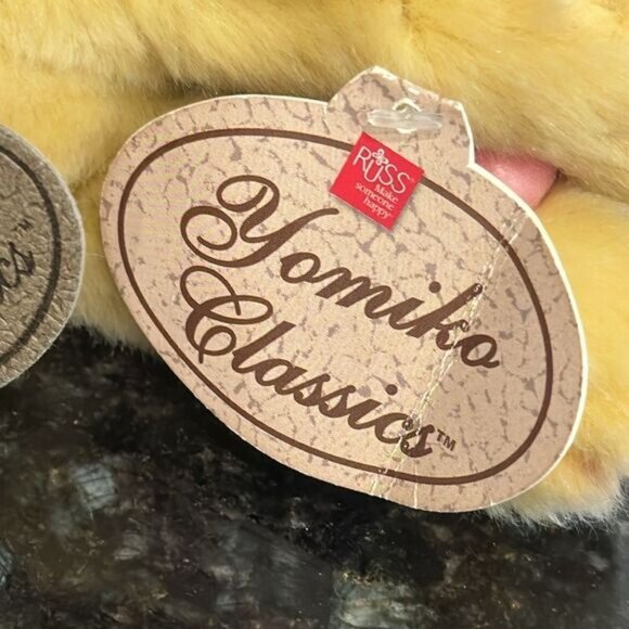 RUSS BERRIE Yomiko Classics YELLOW LABRADOR Lab Puppy Dog 12” Plush Toy - Picture 8 of 10